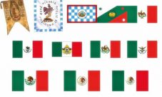 Images of all the flags of Mexico