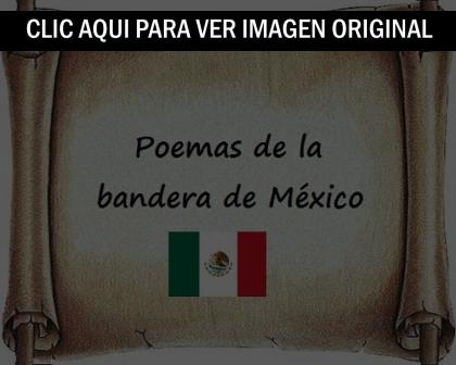 Poemas de la bandera de México