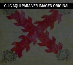 Bandera virreinal usada por el Ayuntamiento de México